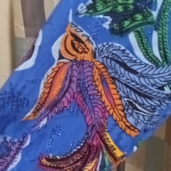 FINAL PRICE NWOT MAEVE by Anthropologie floral paisley print mock collar dress - Picture 7 of 16